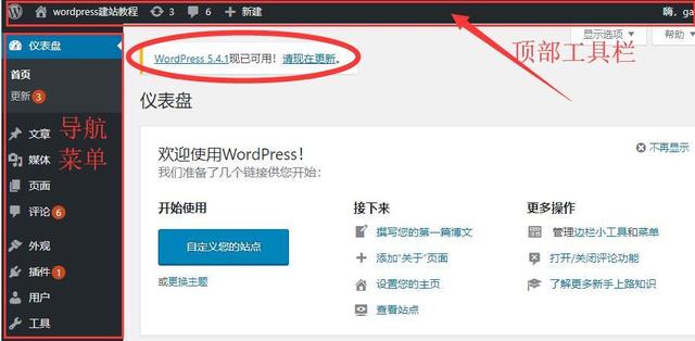 WP Rookie网站08：WordPress网站背景界面很简单，但功能非常强大