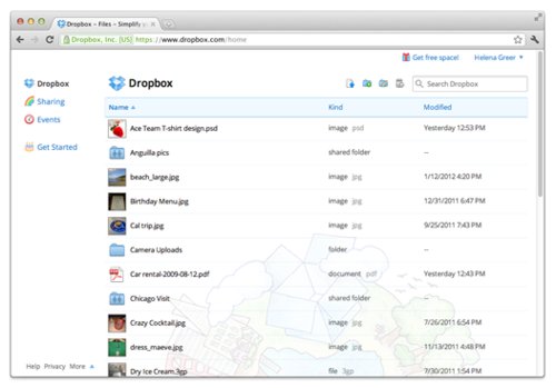 Dropbox网站全新改版