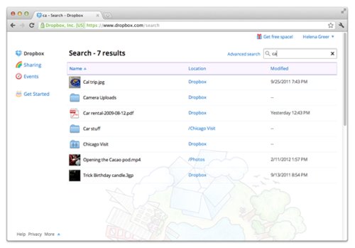 Dropbox网站全新改版 专注于用户所存储内容