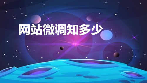 的， 什么是网站微调